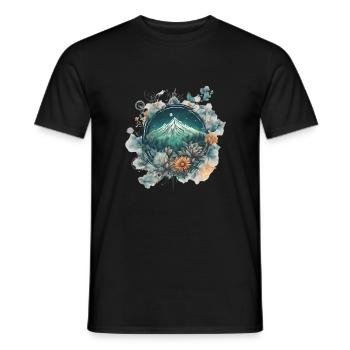 Wonderful World - Männer T-Shirt - Schwarz - Vorne - AI Model Male 178 light (178cm)