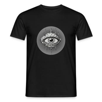 ALLES, WAS MAN SICH ANSEHEN SOLLTE - Männer T-Shirt - Schwarz - Vorne - AI Model Male 178 light (178cm)