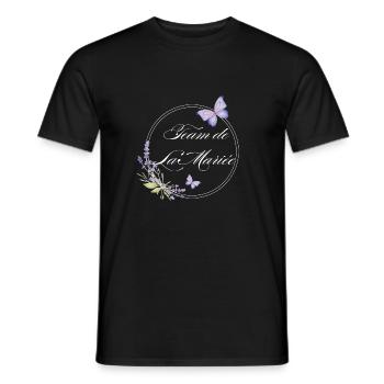 Team der Braut Schmetterling - Junggesellinnenabschied Geschenkidee - Männer T-Shirt - Schwarz - Vorne - AI Model Male 178 light (178cm)