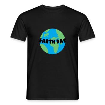 Earth Day - Männer T-Shirt - Schwarz - Vorne - AI Model Male 178 light (178cm)