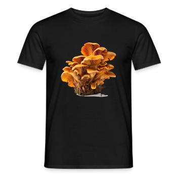 Les champignons sont de toutes les couleurs et de toutes les tailles - T-shirt homme - noir - Devant - AI Model Male 178 light (178cm)
