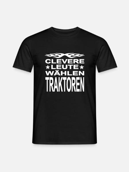 Traktor - Männer T-Shirt - Schwarz