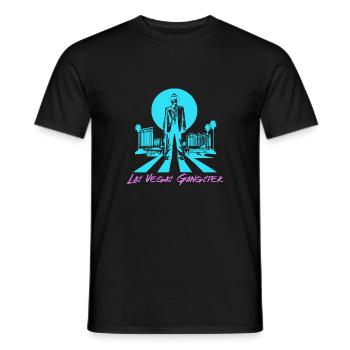 LV Gangster - Männer T-Shirt - Schwarz - Vorne - AI Model Male 178 light (178cm)
