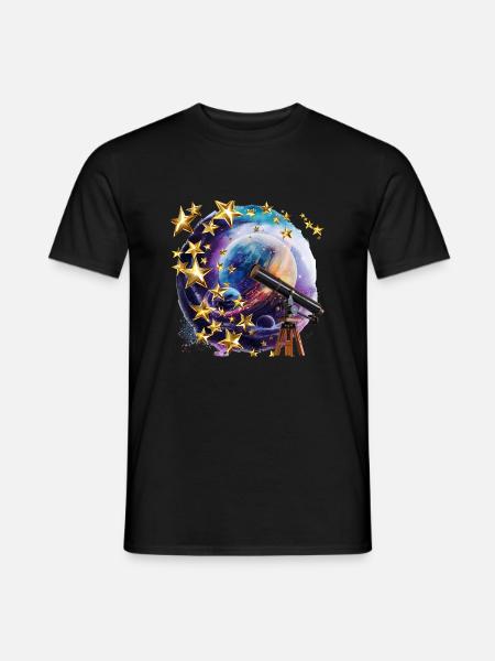 Et vindue til en anden verden - Mænd T-shirt - sort