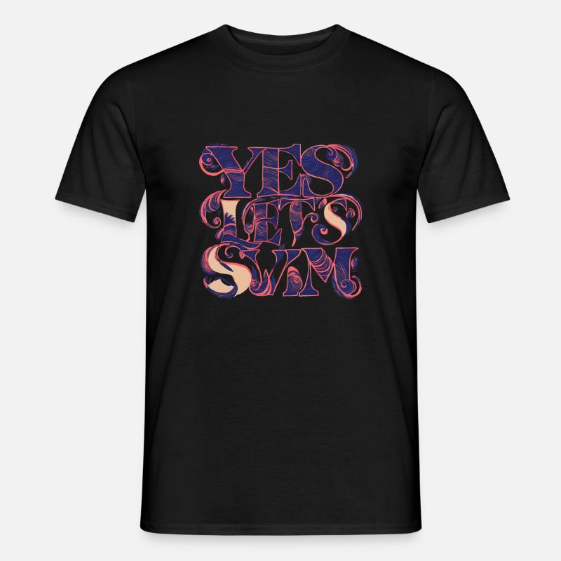 Entdecken Sie Aquatic Paradise! - Männer T-Shirt - Schwarz