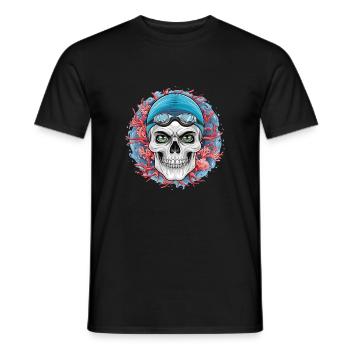 Tauchen Sie ein ins Unbekannte! - Männer T-Shirt - Schwarz - Vorne - AI Model Male 178 light (178cm)