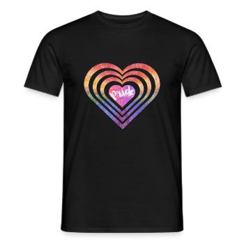 Pride (LGBTQIA+) - design 2024 - Men's T-Shirt - black - Front - AI Model Male 178 light (178cm)