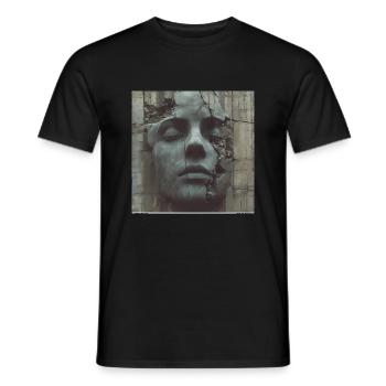 Im Angesicht eines Riesen mystisch Erhaben - Männer T-Shirt - Schwarz - Vorne - AI Model Male 178 light (178cm)