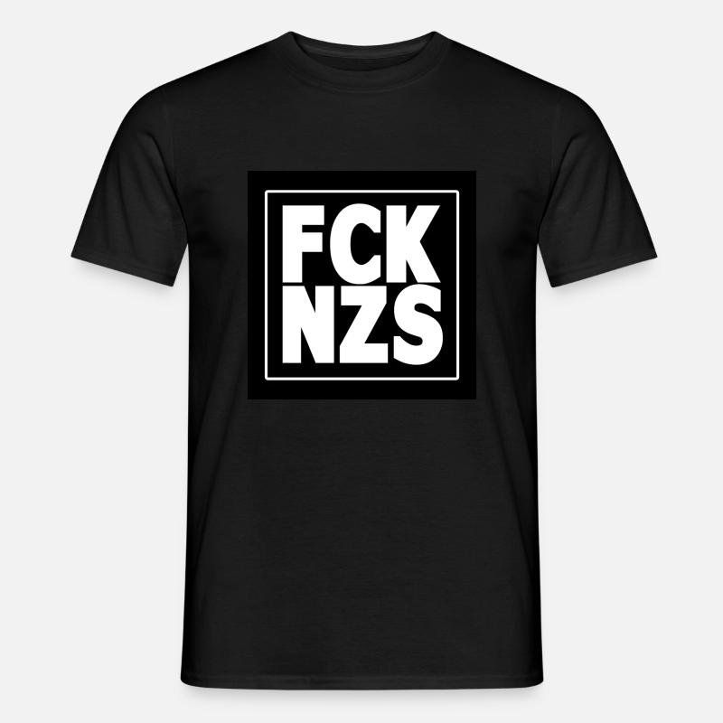 FCK NZS - Männer T-Shirt - Schwarz
