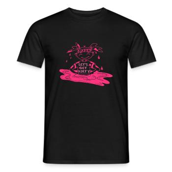 Schlammlauf 2.0 - Männer T-Shirt - Schwarz - Vorne - AI Model Male 178 light (178cm)