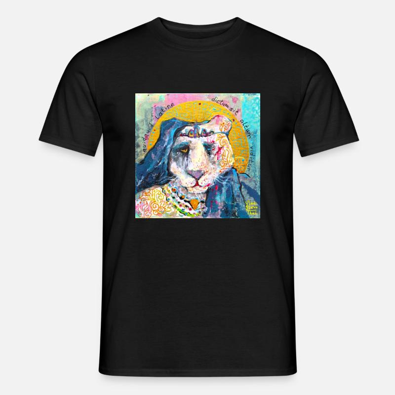 Imperator-Löwe - Männer T-Shirt - Schwarz