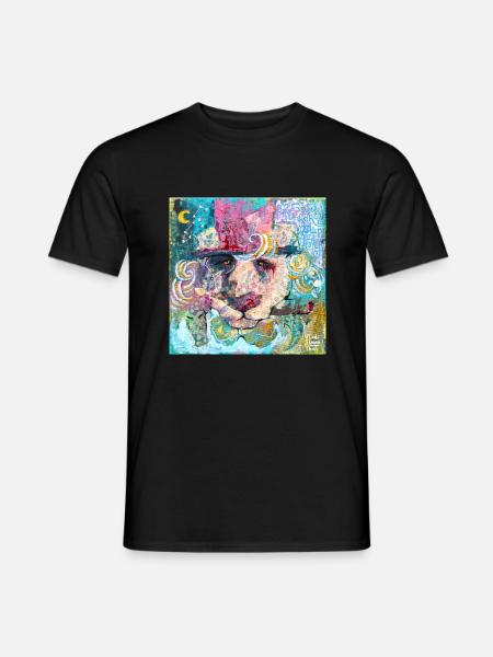 Amigo Löwe - Männer T-Shirt - Schwarz