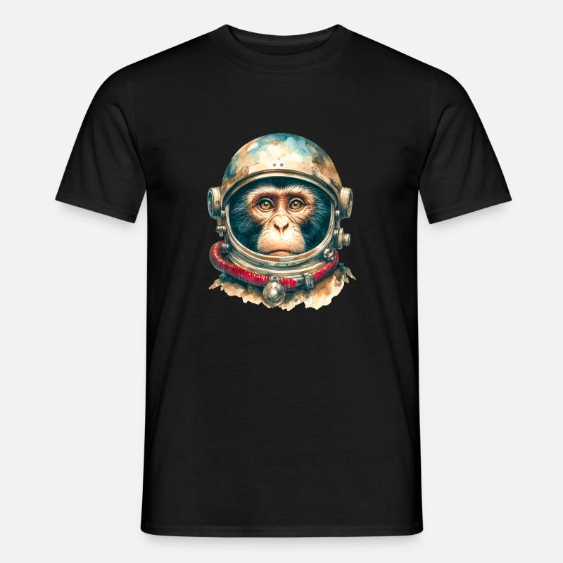 Space Ape - Männer T-Shirt - Schwarz