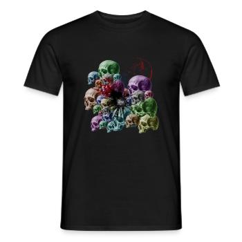 DDD - Männer T-Shirt - Schwarz - Vorne - AI Model Male 178 light (178cm)