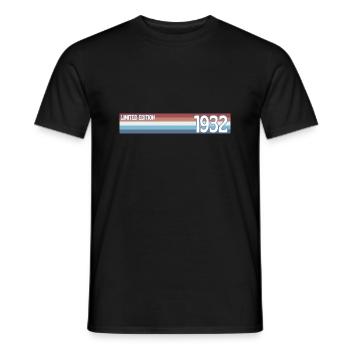 rétro 1932 limited edition - T-shirt homme - noir - Devant - AI Model Male 178 light (178cm)