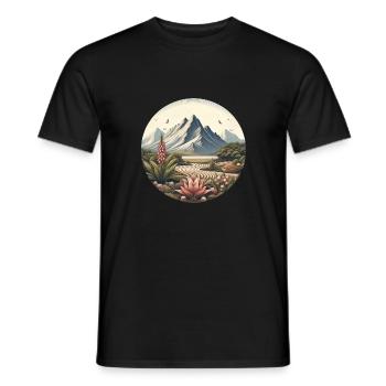 Plant (grounds) Gifts - Men's T-Shirt - black - Front - AI Model Male 178 light (178cm)