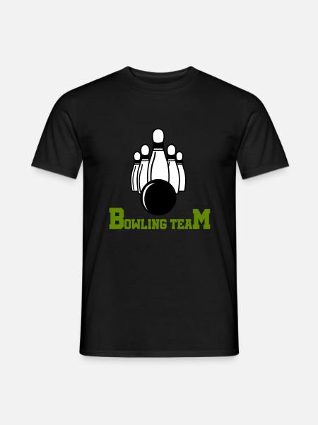 Bowling Team - Men's T-Shirt - black