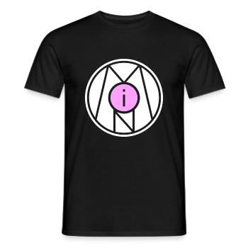 Moin Symbol Zeichen Stempel - Männer T-Shirt - Schwarz - Vorne - AI Model Male 178 light (178cm)