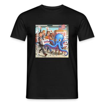 6juin 1733138974317 - T-shirt homme - noir - Devant - AI Model Male 178 light (178cm)