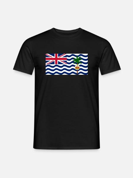 British Indian Ocean Territory - Men's T-Shirt - black