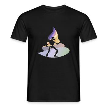 Robotique Informatique Scifi - T-shirt homme - noir - Devant - AI Model Male 178 light (178cm)