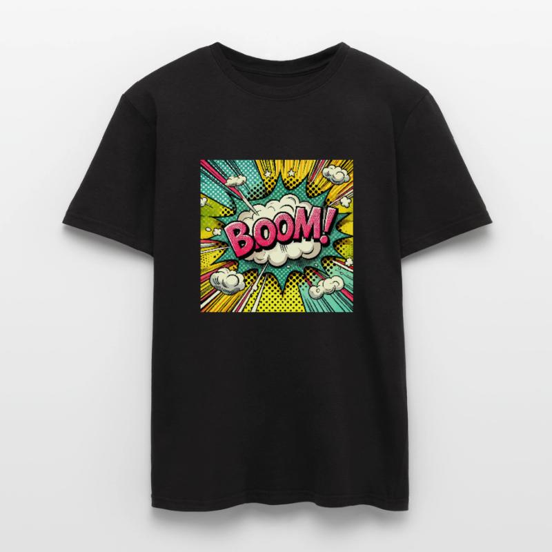 DRÖHNEN! - Comic-Explosion Männer T-Shirt