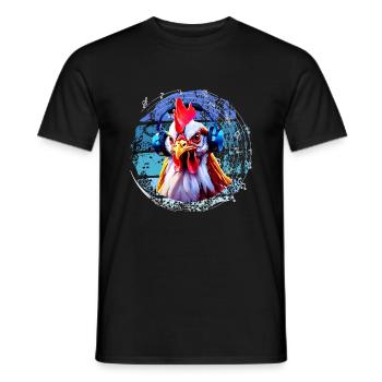 Legg mich am Bass - Männer T-Shirt - Schwarz - Vorne - AI Model Male 178 light (178cm)