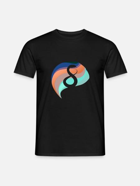 Snake Snakebite - Men's T-Shirt - black