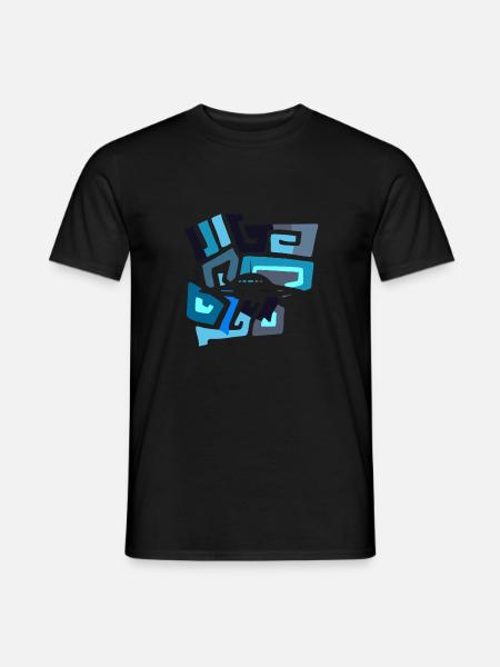 Mars Ufo Scifi - Männer T-Shirt - Schwarz