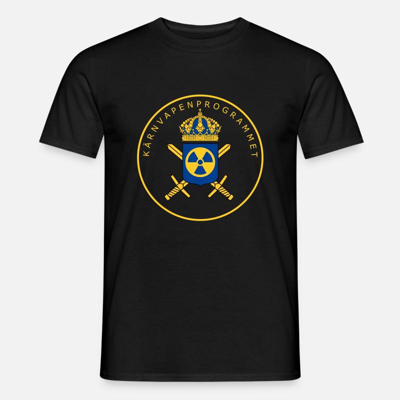 The Swedish Nuclear Weapons Programme - Men's T-Shirt - black