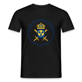 Das schwedische Atomwaffenprogramm - Männer T-Shirt - Schwarz - Vorne - AI Model Male 178 light (178cm)