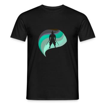 Ninja Iaido - T-shirt homme - noir - Devant - AI Model Male 178 light (178cm)