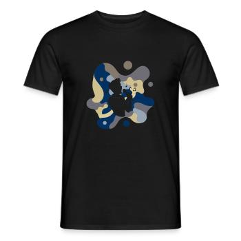Chant Voix Ténor - T-shirt homme - noir - Devant - AI Model Male 178 light (178cm)