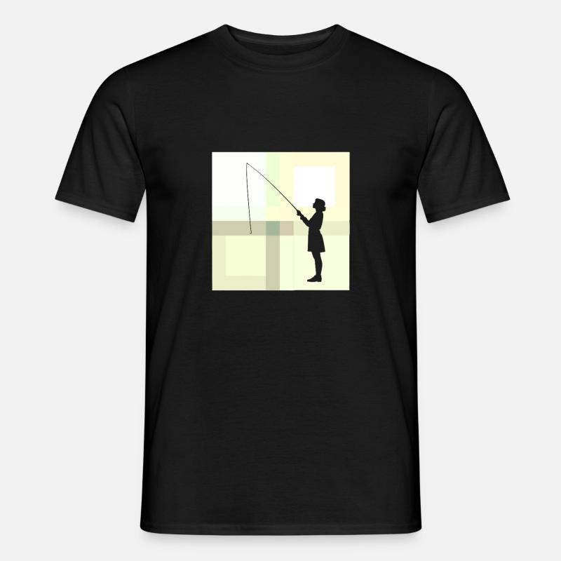 Magnetfischen Fund - Männer T-Shirt - Schwarz
