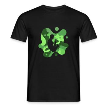 Jazz Brass Band Musique - T-shirt homme - noir - Devant - AI Model Male 178 light (178cm)