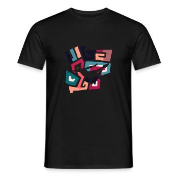 Nageurs Snorkeling Sauveteurs - T-shirt homme - noir - Devant - AI Model Male 178 light (178cm)