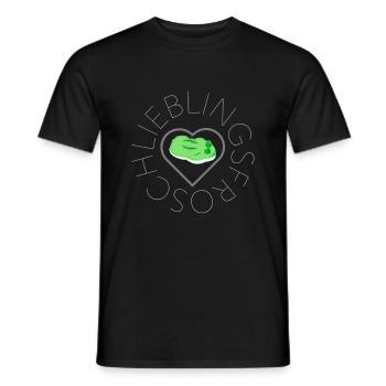 Lieblingsfrosch - Männer T-Shirt - Schwarz - Vorne - AI Model Male 178 light (178cm)