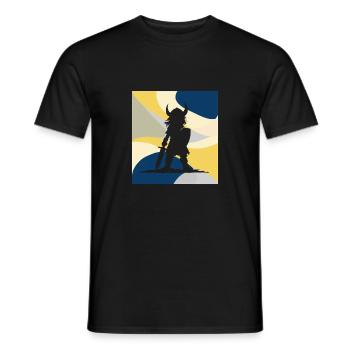 Schweden Hammer Skandinavien - Männer T-Shirt - Schwarz - Vorne - AI Model Male 178 light (178cm)