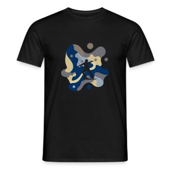 Wakeboard Wakeboarden Surfen - Männer T-Shirt - Schwarz - Vorne - AI Model Male 178 light (178cm)