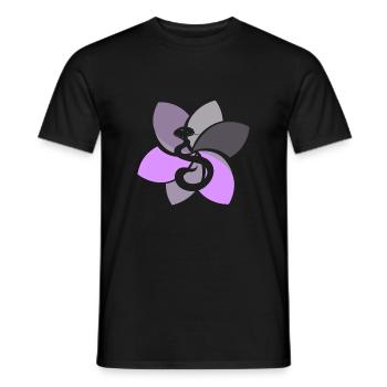 Snakes Contortionist Snake species - Men's T-Shirt - black - Front - AI Model Male 178 light (178cm)