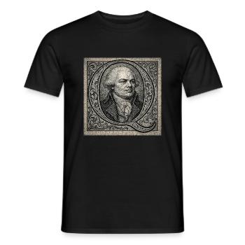 Danton Q - Deluxe Edition - T-shirt homme - noir - Devant - AI Model Male 178 light (178cm)