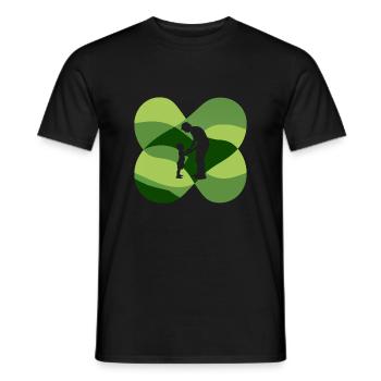 Nounou Baby-sitter - T-shirt homme - noir - Devant - AI Model Male 178 light (178cm)