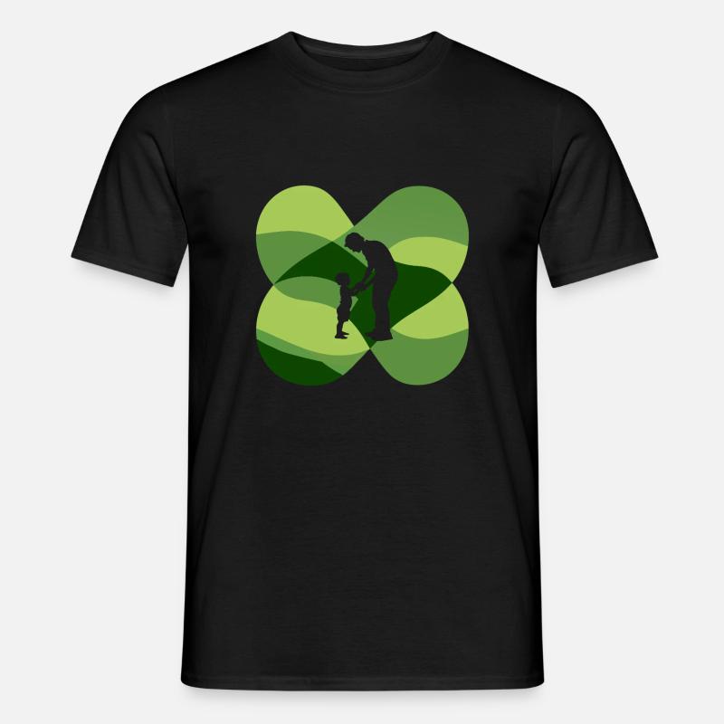 Kindermaedchen Babysitter - Männer T-Shirt - Schwarz