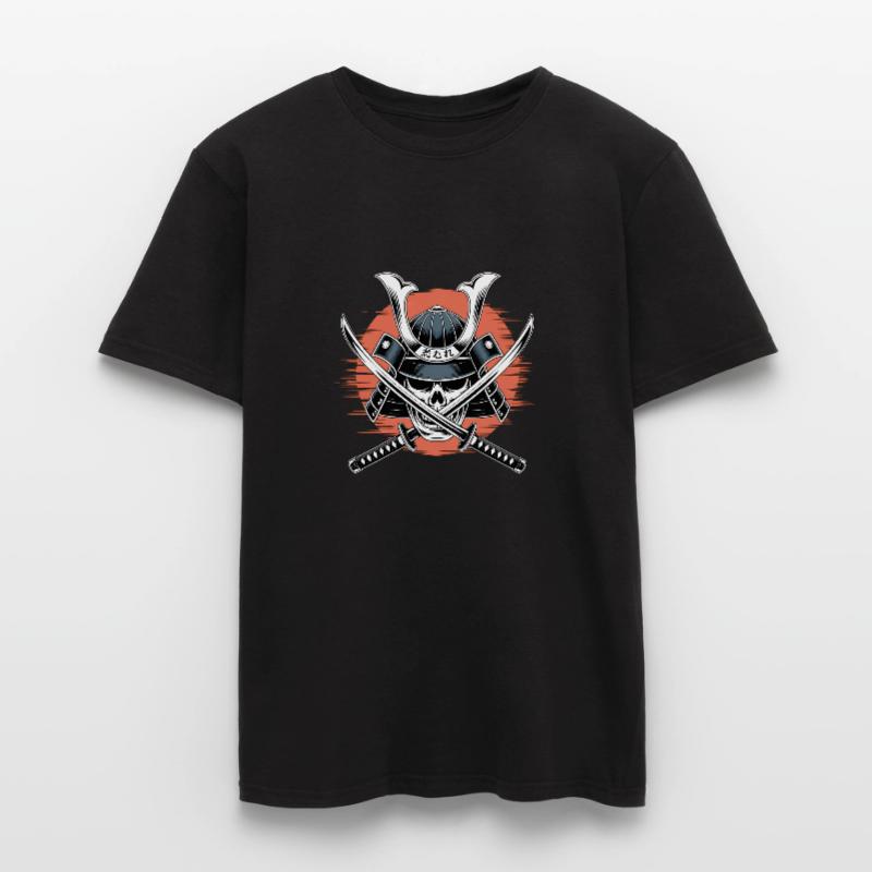 Japanischer Samurai-Krieger Männer T-Shirt