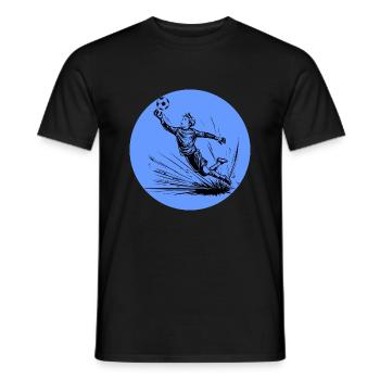 Goalkeeper - Men's T-Shirt - black - Front - AI Model Male 178 light (178cm)