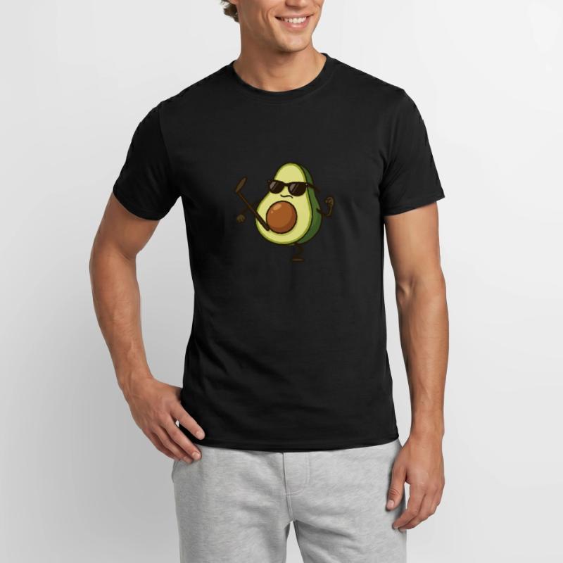 avocado karate Männer T-Shirt