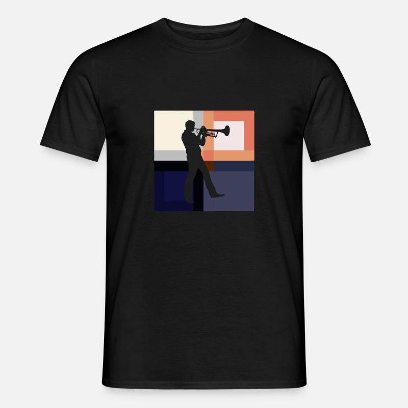 Wind Instrument Composition Strings - Men's T-shirt - black