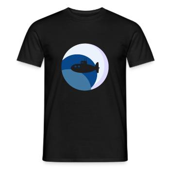 Submarine Submarine - Men's T-Shirt - black - Front - AI Model Male 178 light (178cm)
