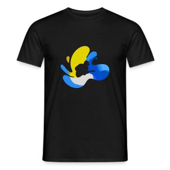 Guitariste Guitare électrique - T-shirt homme - noir - Devant - AI Model Male 178 light (178cm)
