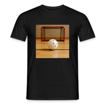 Sport - Floorball - T-shirt homme - noir - Devant - AI Model Male 178 light (178cm)